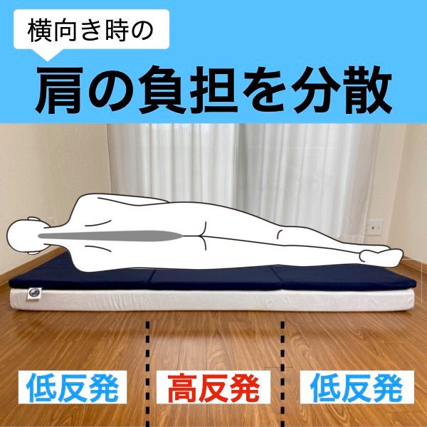 くじらマットレス(トッパータイプ 4cm) - くじらマットレス